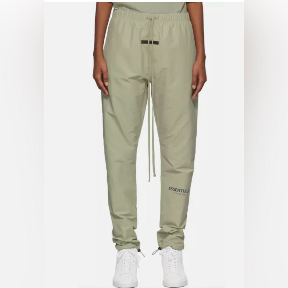NWOT Fear of God Essentials Track Pants - Olive